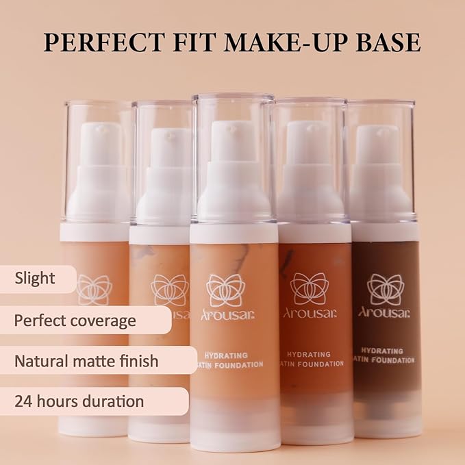 Liquid Foundation Makeup, Improves Uneven Skin Tone, Lightweight and Flawless Coverage for Hours 14# CREAM