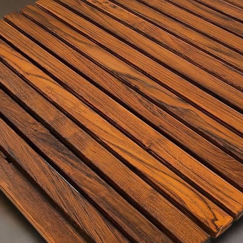 Nordic Style Premium Teak Shower and Bath Mat - Image 5