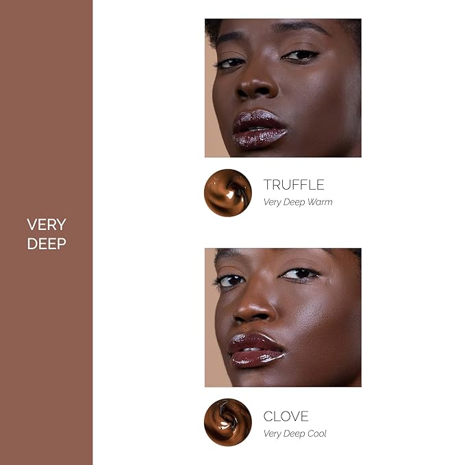 OFIR Skin Satin Medium Coverage Foundation | Buildable, Non-Creasing Finish | Vegan, Cruelty-Free, Paraben-Free Makeup | Blue Light Protection | 1 FL OZ 1 FL OZ (Cocoa - Deep Neutral)