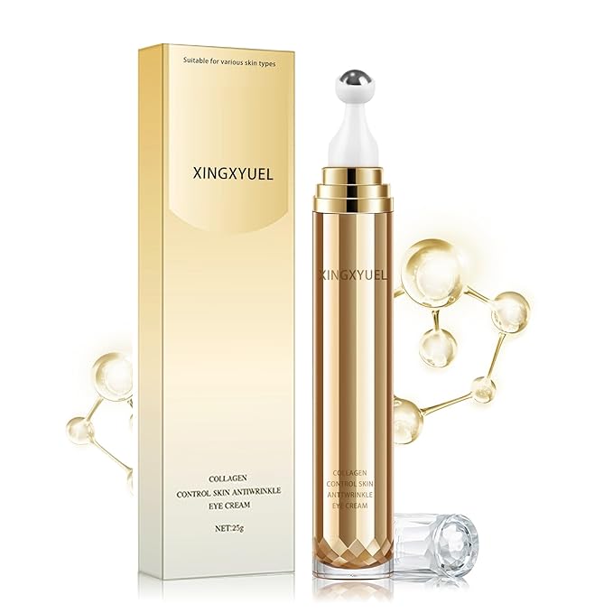 Eye Cream for Dark Circles Puffiness and Bags Eye Serum Eye Roller for Puffy Eyes Under Eye Cream for for Women Daily Skincare Crema Para Las Ojeras