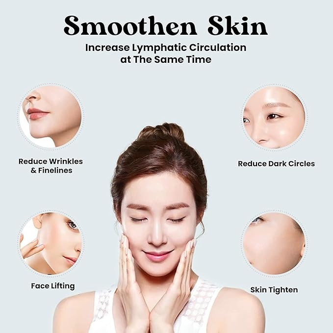 ROSELYNBOUTIQUE Gua Sha Facial Tools & Face Roller for Lift Wrinkless Natural Skincare Tool Jade Roller Guasha Tool for Face (Green)