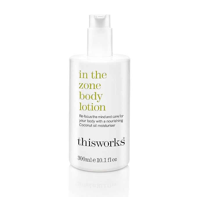 THISWORKS In The Zone Body Lotion, Natural Therapeutic Lotion, 300ml, 10.1 fl. oz