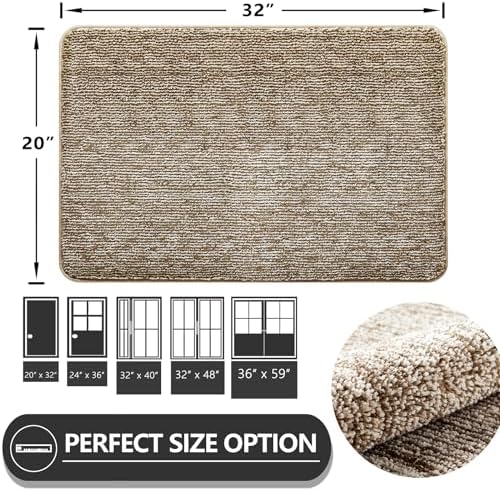 REFETONE Indoor Door Mat 20"x32", Front Door Mat Indoor Entrance - Image 2