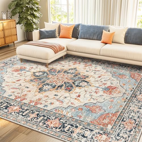 RELEANY Washable Area Rug by RELEANY