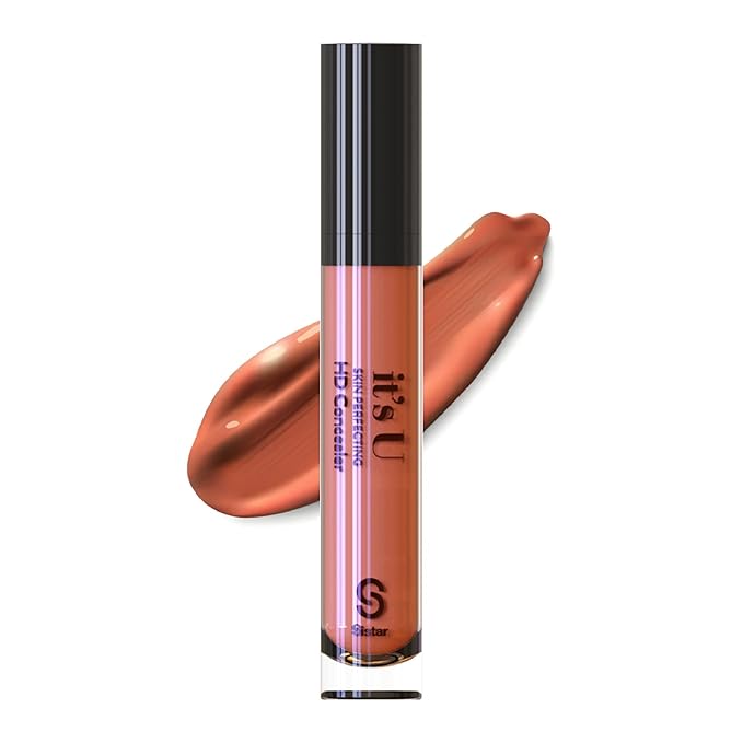 SISTAR It's U Skin Perfecting Conceal HD Contour Color Corrector Full Coverage Smooth and Flawless (Deep Orange)