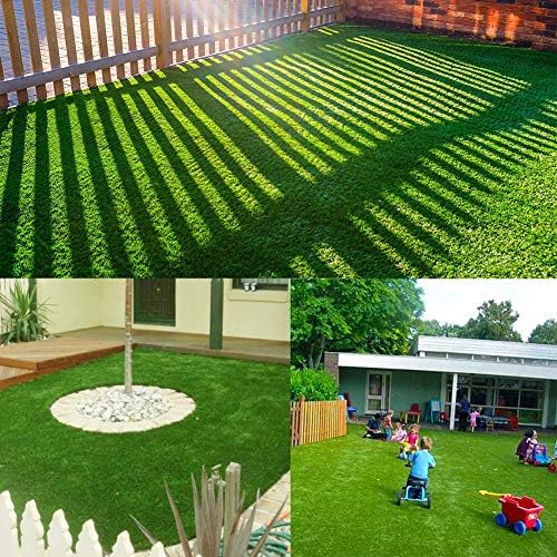 Fas Home Artificial Grass Turf 6x72 ft, Fake Grass Rug - Image 7
