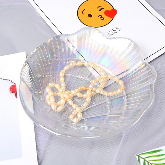 NOLITOY Colorful Nail Art Palette,Shell Nail Art Display Stand for Nail Displays,Nail Art Painting Palette Nail Gel Color Makeup Display Board