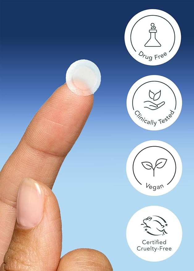 Rael Pimple Patches, Miracle Retinol Spot Cover - Hydrocolloid Acne Patch for Face, Absorbing Zits & Blemishes, PM Advanced Treatment, Facial Sticker (72 Count)