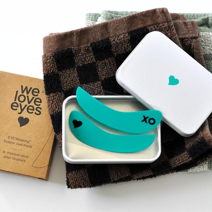 We Love Eyes - Eye'masking™ Forever Eye Mask - Reusable, BPA free silicone patches for your favorite eye cream