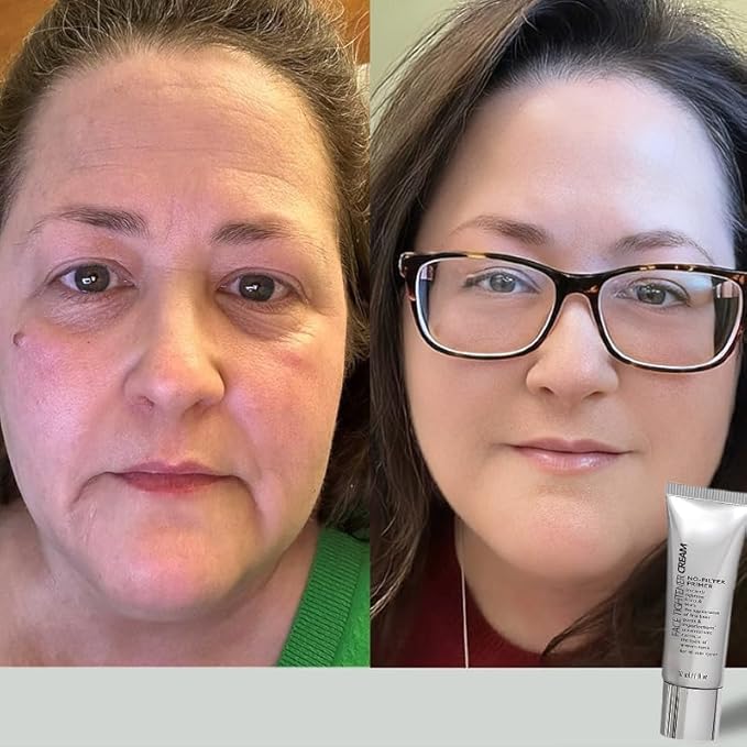 Face Tightener No-Filter Primer,Instant Face Tightener No-Filter Primer,Face Blurring Primer for Face Before Makeup,Skin Tightening Cream for Face for All Skin Types（1PCS)