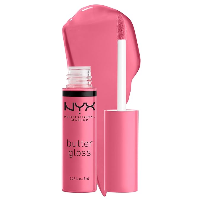 NYX PROFESSIONAL MAKEUP Butter Gloss, Non-Sticky Lip Gloss - Vanilla Cream Pie (Mauve)