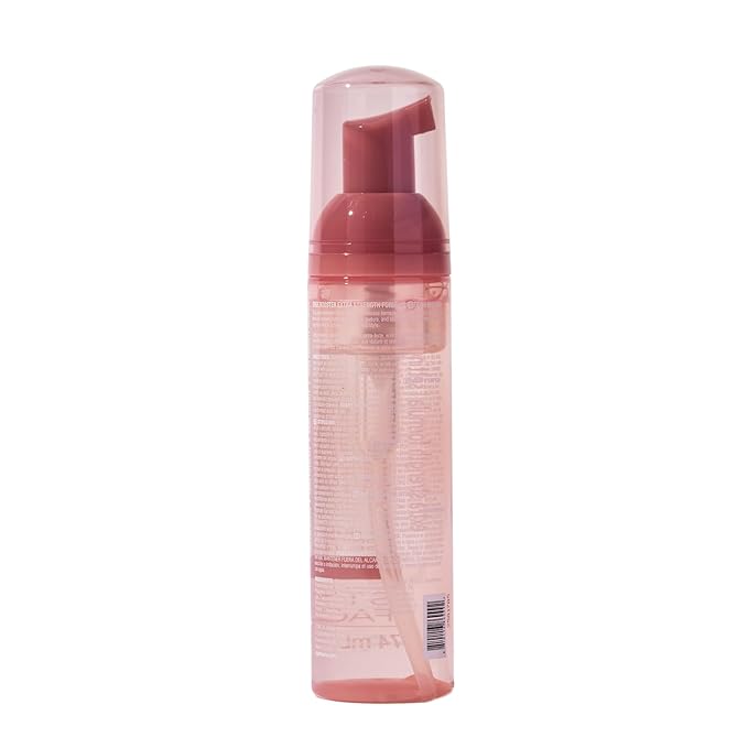 Style Factor EDGE BOOSTER Extra Strength Setting Mousse – Frizz Control, Extra Volume, and Conditioning – 2.5oz Morganite Mousse for Curly Hair