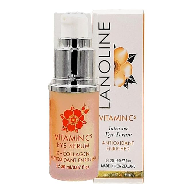 New Zealand Vitamin C5 Antiaging Intensive Eye Contour Serum Antioxidant Enriched