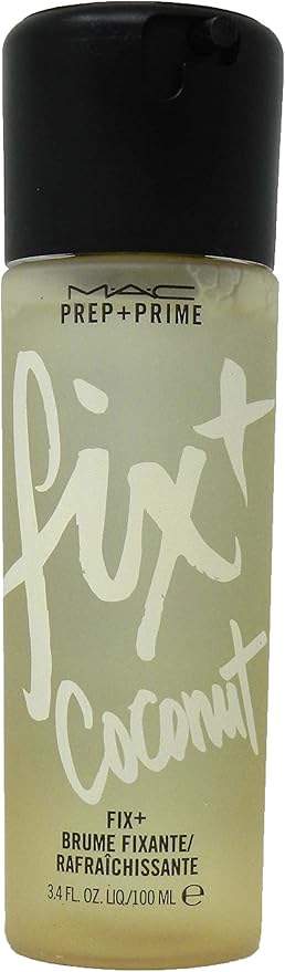 Mac Prep and Prime Fix Plus Skin Refresher Finishing Mist (Scent Coconut) 3.4 Ounces