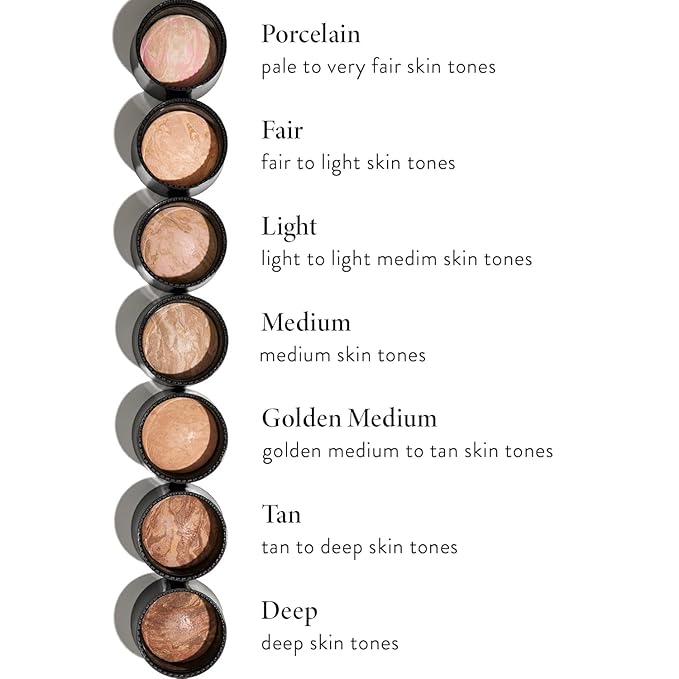LAURA GELLER NEW YORK Award-Winning Baked Balance-n-Brighten To Go Color Correcting Powder Foundation - Fair - Buildable Light to Medium Coverage - Demi-Matte Natural Finish
