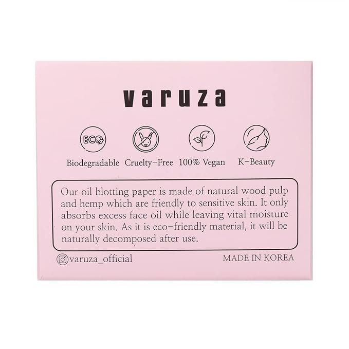 [400 Counts + Mirror Case] Cherry Blossom Natural Oil Blotting Paper for Face with Mirror Compact and Refills