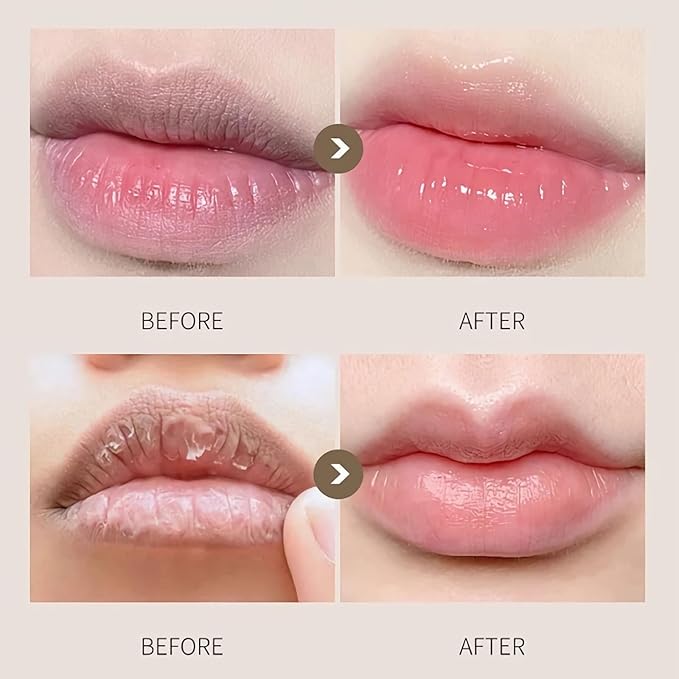 Watermelon Sleeping Lip Mask,Bee Lip Balm Lip Mask Honey Pot Propolis Moisturizing Lip Balm with Stick,Plumping Lip Hydrating Prevention Dry& Cracked Lip Scrubs Exfoliato Lip Wrinkle Care(Watermelon)