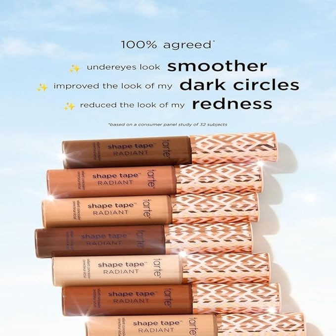 Tarte Shape Tape Radiant Medium Coverage Concealer Full Size - 36S - Medium Tan Sand