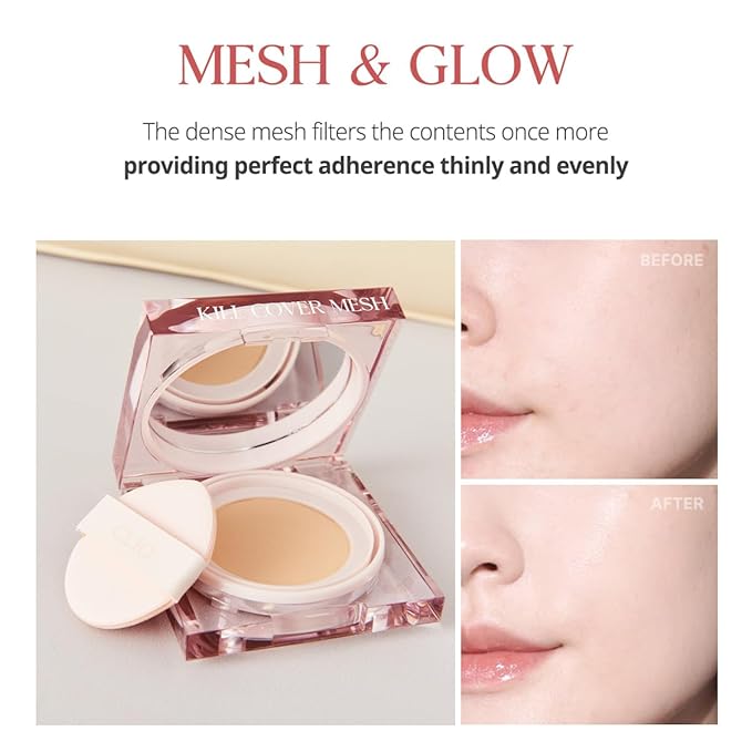 CLIO Kill Cover Mesh Glow Cushion (Mini, 5g, 4 GINGER)