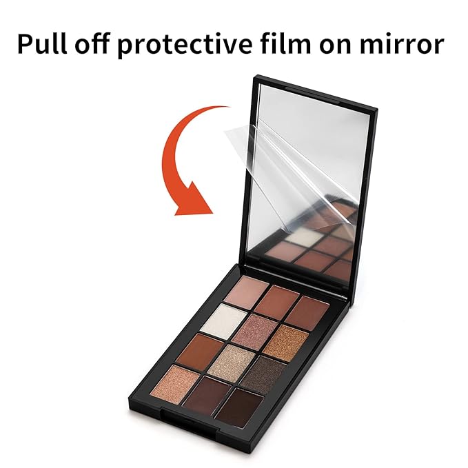 12 Colors Eyeshadow Palette Makeup Shades Nude Matte Shimmer Glitter Pigment, Pro Long Lasting&Waterproof Highlighting Makeup Palette,Ideal Gift(Natural Credential)