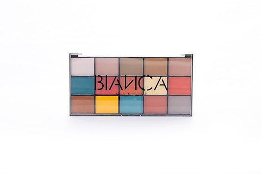 15 Colors Eyeshadow Palette | Versatile Range for Unlimited Eye Looks. (Vintage)