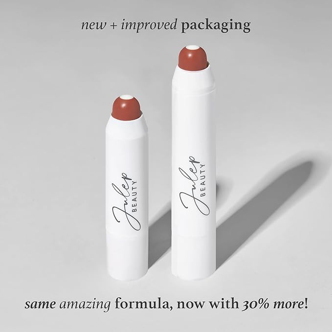 Julep It's Balm: Tinted Lip Balm + Buildable Lip Color - Rosewood Nude - Natural Gloss Finish - Hydrating Vitamin E Core - Vegan