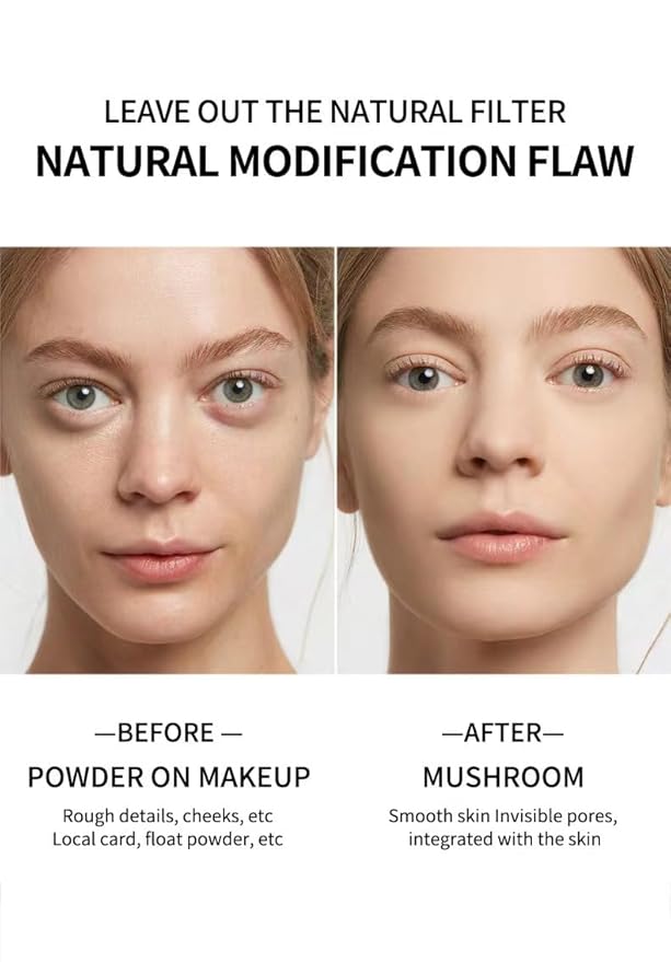 Mushroom Head Air Cushion BB Cream Foundation Cream for Face Makeup Concealer Cushion for Face Comestics Make Up Cushion Compact Natural