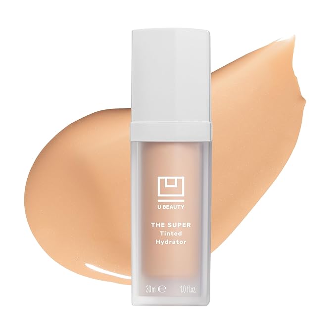 U Beauty The Super Tinted Hydrator Hyaluronic Acid Moisturizing Cream - Mega-Dose Skin Hydrator for Supple, Smooth, and Softer-Looking Skin For Up To 48 Hours - Shade 5-1.0 oz