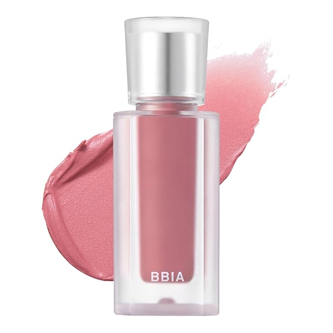 BBIA Last Velvet Tint NEW - Soft Creamy Matte Finish Lip Stain, Blur Effect & Velvety Texture, Long-Lasting, High Pigment, Non-Drying, Vegan, Korean Lip Makeup (V40 SUMMER ROSE, Pack of 1)
