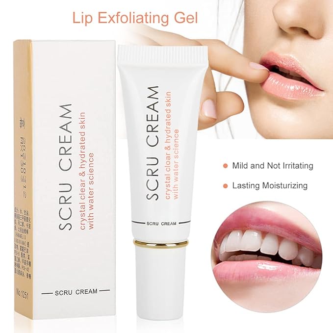 Lip Exfoliating Scrub Gel Lip Mask Propolis Moisturizing Repair Lip Dead Skin Gel Lip Nursing for Dry Chapped Lips Beauty Care 12g