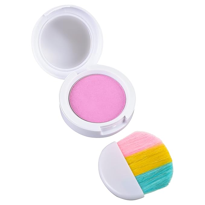 Luna Star Naturals Klee Kids Deluxe Play Makeup Kit. Gentle and Non-Toxic. Made in USA. (Pink Ballet Fairy)