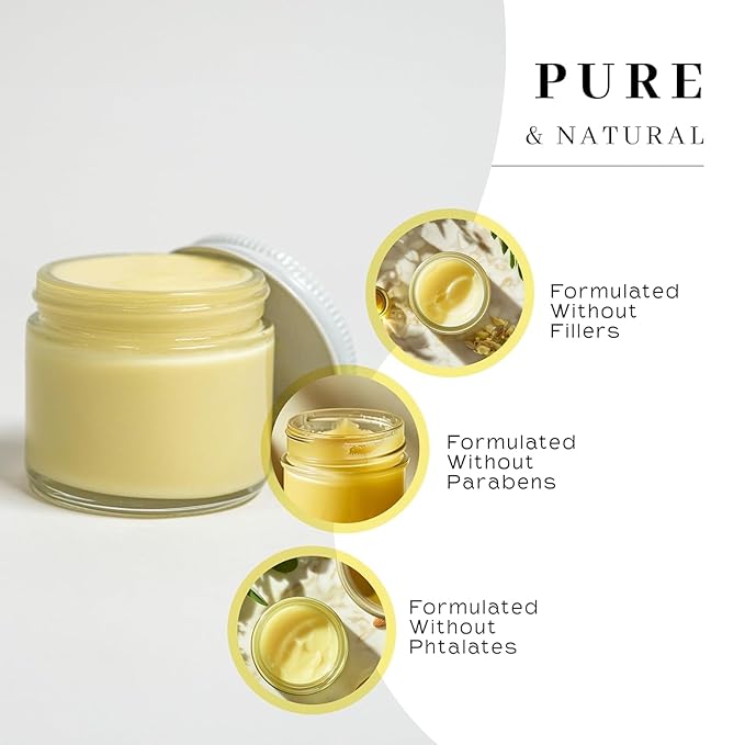 Vanman's Tallow and Honey Balm (2 Pack) - Tallow Face Moisturizer with Pure Grass-Fed/Finished Beef Tallow for Skin and Essential Oils, Organic Raw Honey and Beeswax, Cold Pressed Olive Oil - 2.5 oz