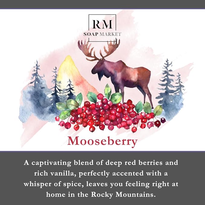 Goat Milk Lotion, Mooseberry Fragrance, Hydrating Lotion for Men & Women With Nourishing Goat Milk, Shea Butter, Sunflower Oil & Aloe, Packed With Vitamin A, E & Selenium, 9 Oz