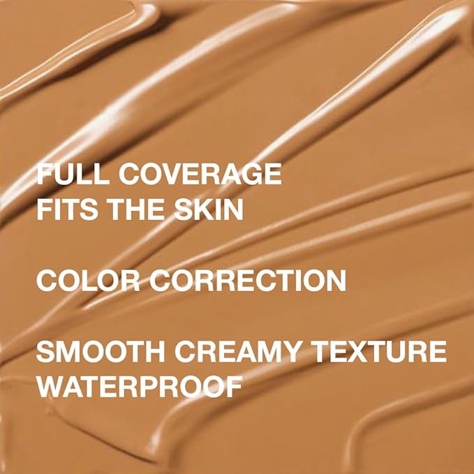 Kaely under Eye Concealer Full Coverage,Waterproof Concealer for Dark Circles,Puffiness,Redness,Cream Foundation Eye Brightener Serum,Color corrector de ojeras,Anti Aging,Natural Matte Finish,Dark