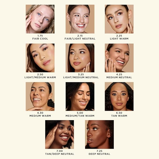 HALEYS Re-form Luminous Skin Foundation, VEGAN + CRUELTY-FREE, Blurs, Conceals, Blendable, Buildable Med-to-Full Coverage, Weightless, Oil-free, All-Day Wear, Hyaluronic Acid, All skin types (6.5)