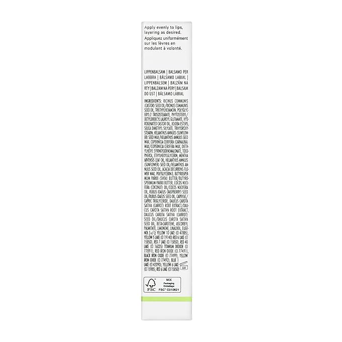 Well People Lip Nurture Hydrating Balm, Lip Balm For Hydration & Vibrant Sheer Color, Soothes & Softens Lips, Vegan & Cruelty-free, Black Cherry