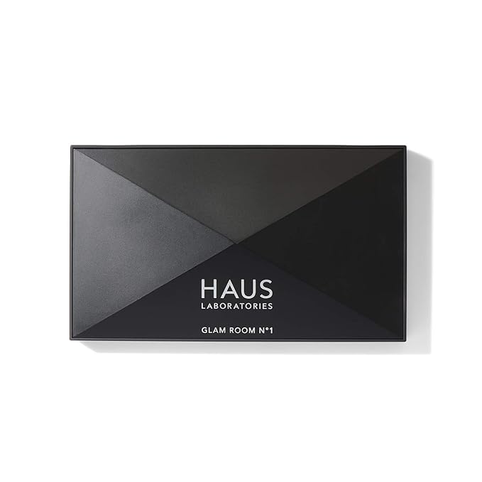 Haus Laboratories By Lady Gaga: GLAM ROOM PALETTE NO. 1: FAME | 10-Shade Eyeshadow Palette, Blendable & Buildable Eye Makeup with Pigmented Matte, Metallic, Shimmer, and Sparkle Finishes (Pack of 3)
