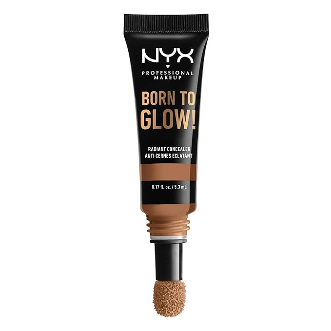 NYX PROFESSIONAL MAKEUP Born To Glow Radiant Concealer, Medium Coverage - Warm Honey