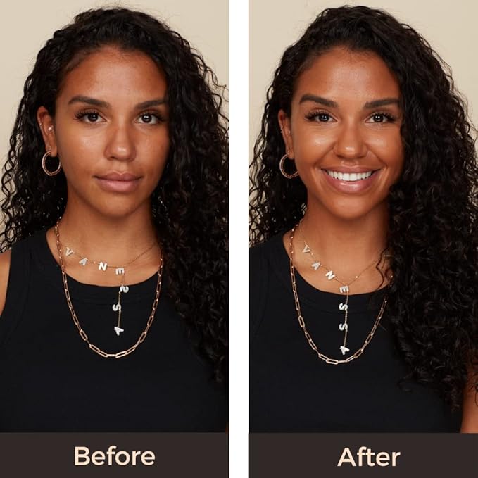 Monika Blunder Beauty - Blunder Cover Foundation Concealer - Shade: 6 - Sechs - Deep, Neutral/Golden Undertones - Clean Beauty, All-In-One, Cruelty-Free, Vegan - 0.62 oz