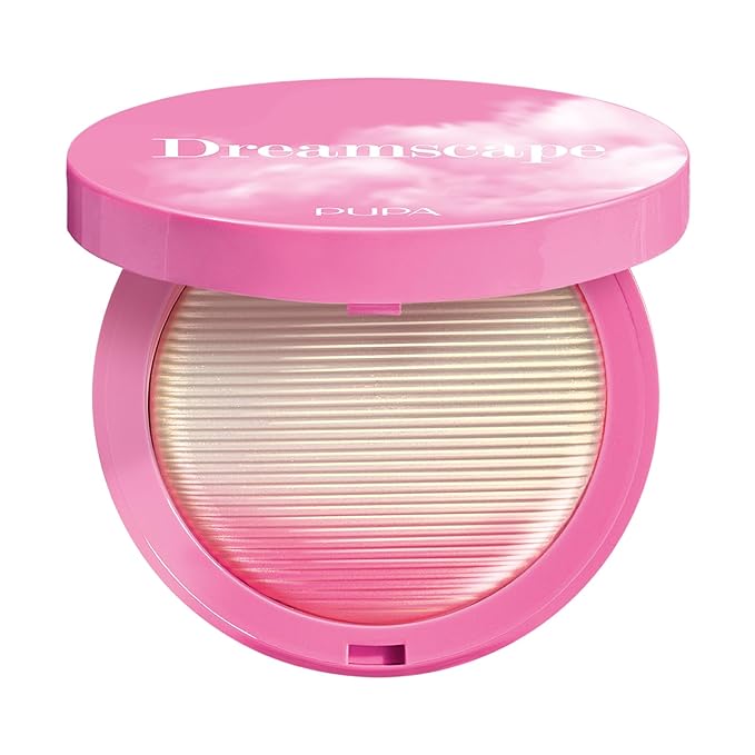 Pupa Milano Dreamscape Translucent Face Highlighter, 0.352 oz - Highlighter Makeup - Face Makeup - Natural Radiant Finish - Light, Smooth Texture