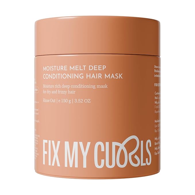 Moisture Melt Deep Conditioning| Hair Mask for Dry, Damaged, and Chemically Treated Hair| 8 Magical Oils, Shea Butter, Vitamins| Pro-Keratin Bond Repair |Weekly Revitalization, (5.02oz)
