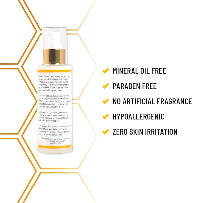 Bella B Gift Set - Face Wash 4.1oz and Face Lotion 3.4oz