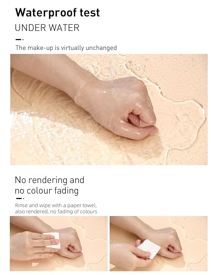 Stay Matte Liquid Foundation Concealer, Silky, Mist, Moisturizing, Long-Wear Liquid Makeup, Sheer To Full Coverage for A Hydrated, Natural Nude Looking Glow & Luminous, Dewy Finish On All Skin Types (#02)