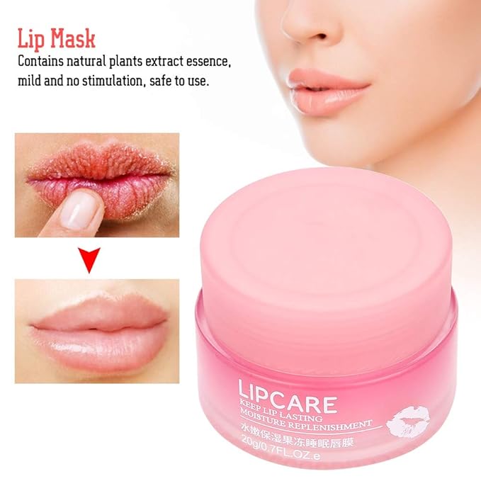 Lip Mask, Delicate Nourishing Lip Mask, for Moisturizing Nourishing