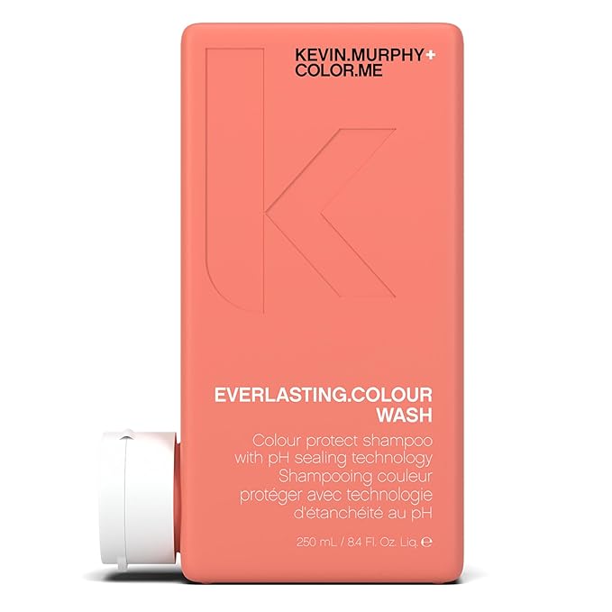 KEVIN.MURPHY EVERLASTING.COLOUR WASH - Hair Colour Shampoo - Colour Protect Hair Care - pH Balanced Shampoo - Sulphate Free - 250 mL / 8.4 fl oz