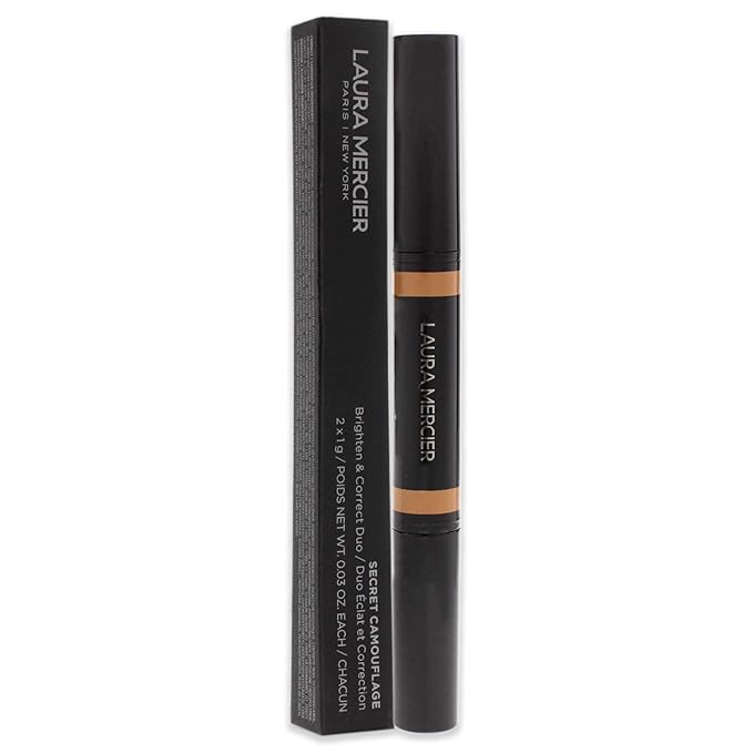 Laura Mercier Secret Camouflage Concealer Duo Stick - 3N Medium with Neutral Undertones Women 2 x 0.3 oz
