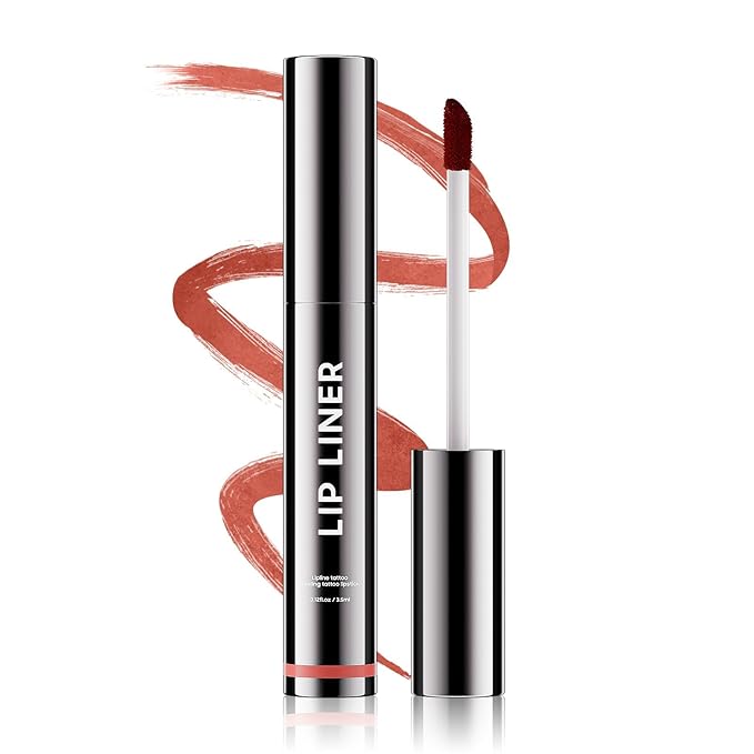OETUIOW Lip Stain - All Day Lip Stain Peel Off, Naturally Moisturizing Lightweight Glow-Boosting Non-Sticky, Vegan Lip Makeup Gift for Her (Rose)