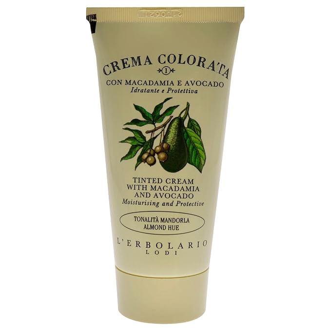 Tinted Cream - Almond Hue by LErbolario for Women - 1.6 oz Cream