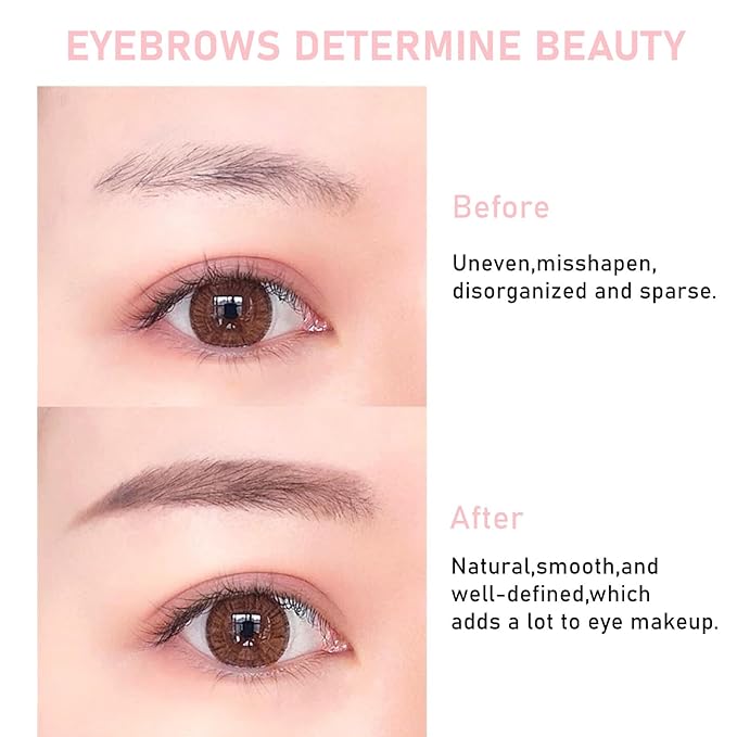 Eyebrow Pencils for Women,1Pack Micro Brow Pencil Waterproof Smudgeproof,Ultra-Precise Tip,Gray Eyebrow Pencil for Older Women,Built-In Spoolie Brush,05 Elegant Ash Gray.