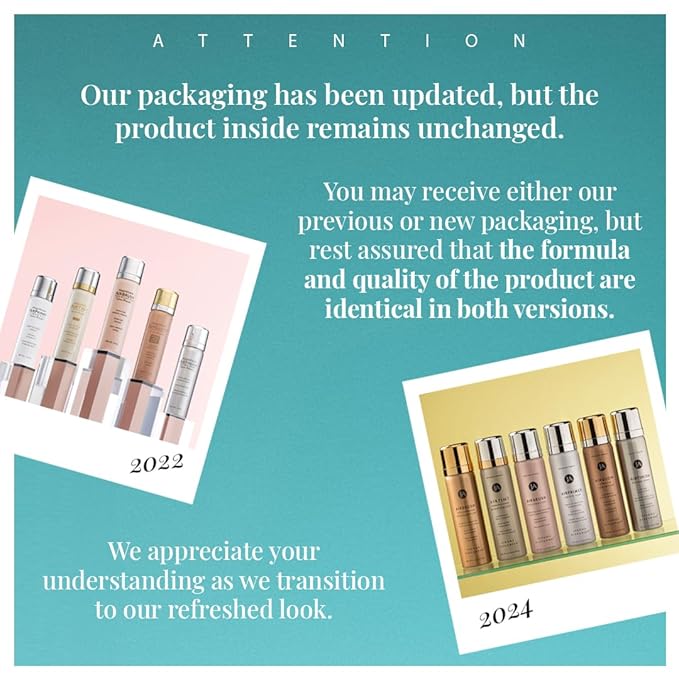 Jerome Alexander Airbrush Foundation Ultra Hydrating, Spray Foundation Makeup with 2x the Active Ingredients, Ultra-Light, Buildable, Full Coverage Formula (Fair)